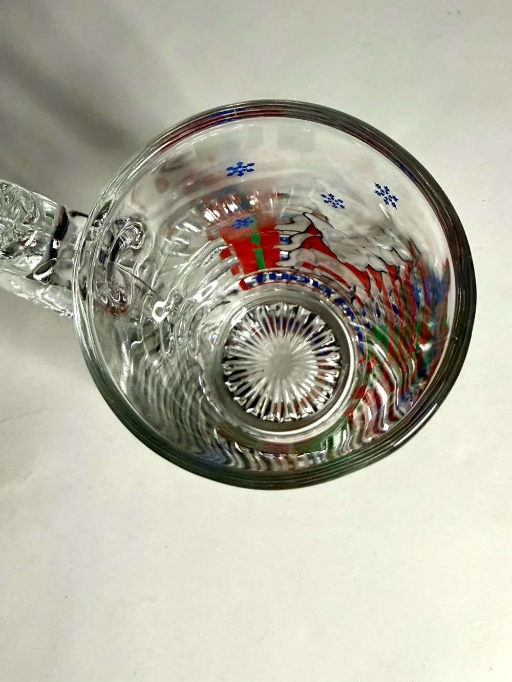 Vintage Spuds MacKenzie Christmas Beer Mug Bud Light Anheuser Busch